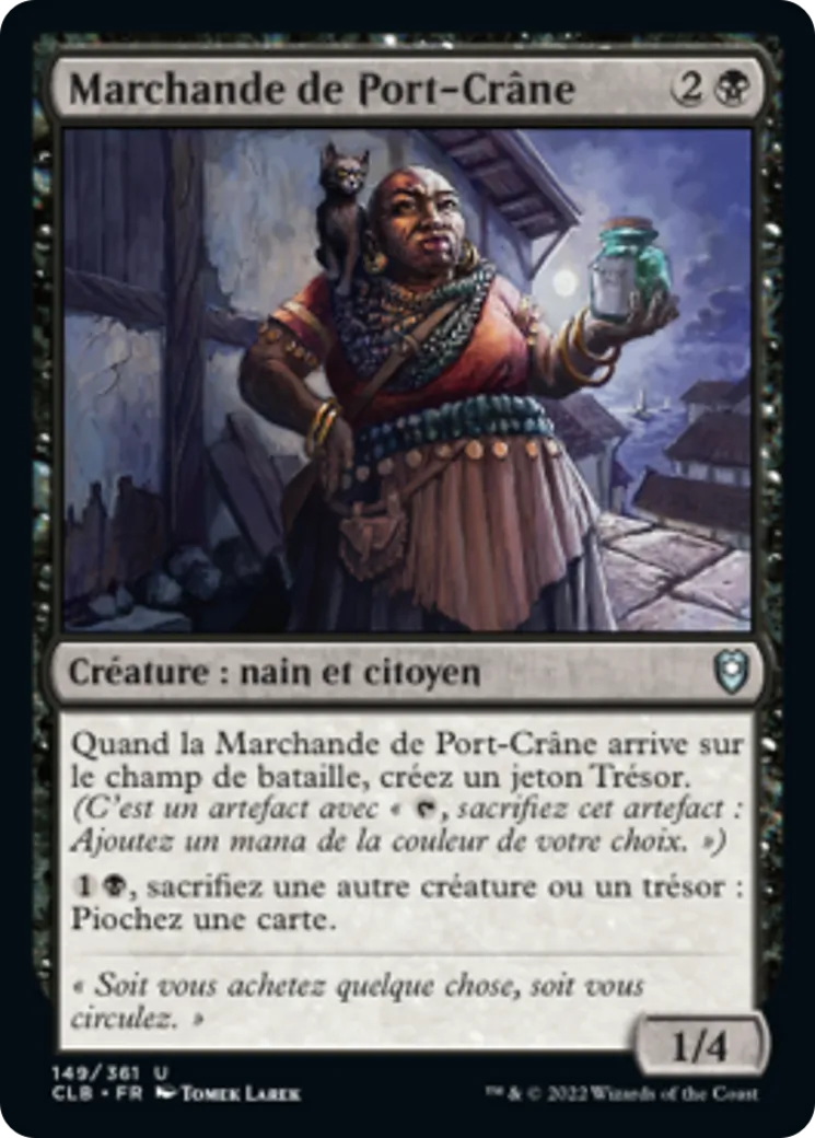 Marchande de Port-Crâne — Commander Legends: Battle for Baldur's Gate — Magic: The Gathering