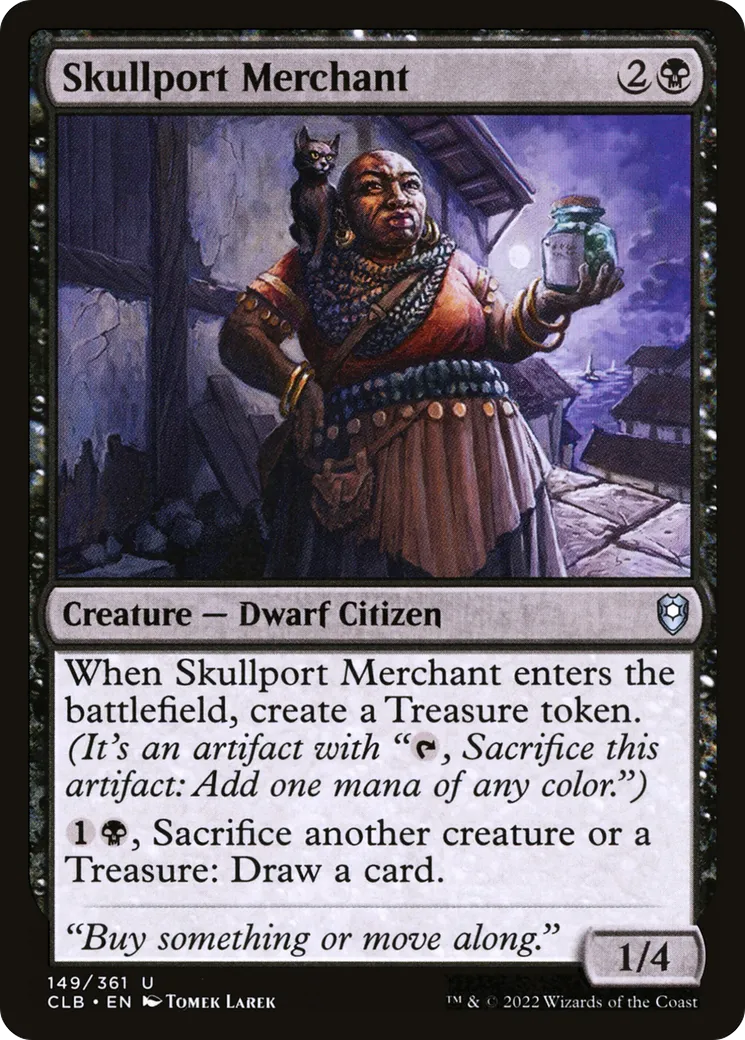 Skullport Merchant from Commander Legends: Battle for Baldur's Gate - Magic: The Gathering