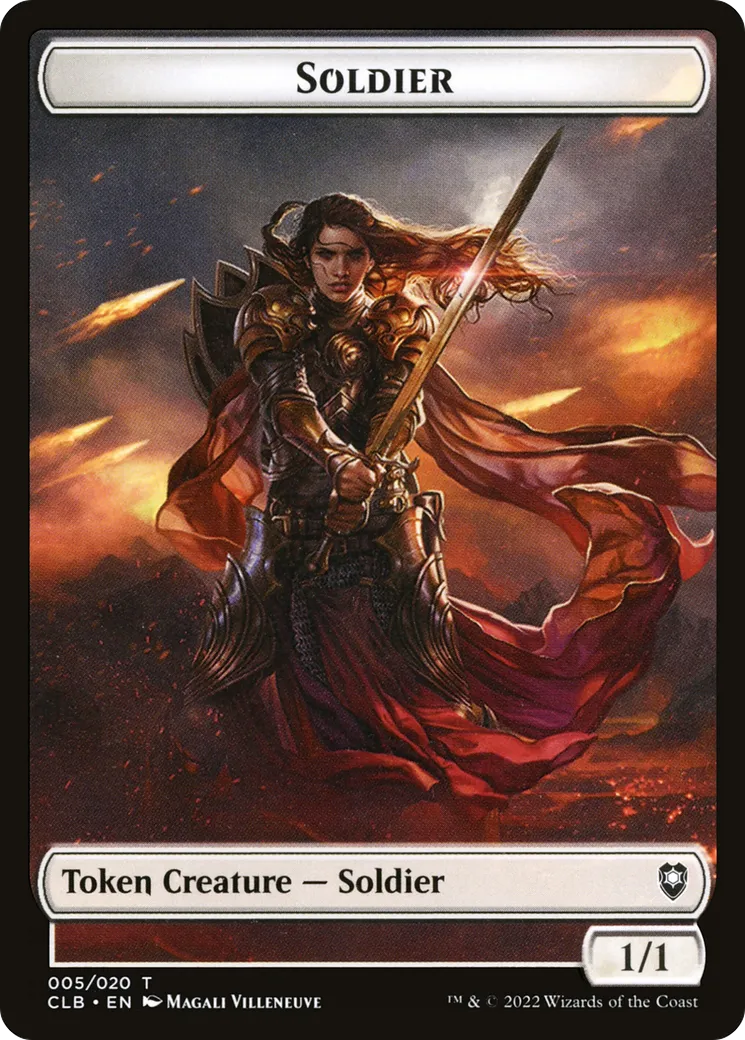 Soldier — Commander Legends: Battle for Baldur's Gate — Magic: The Gathering