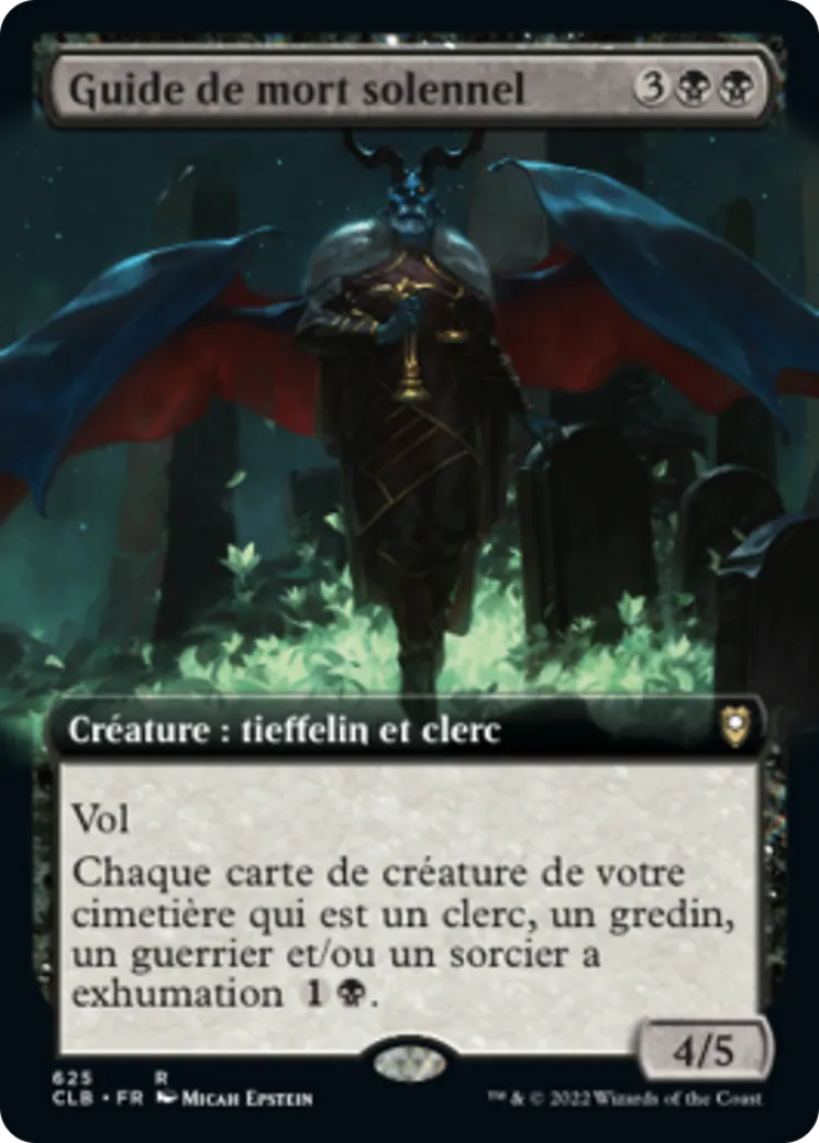 Guide de mort solennel from Commander Legends: Battle for Baldur's Gate - Magic: The Gathering