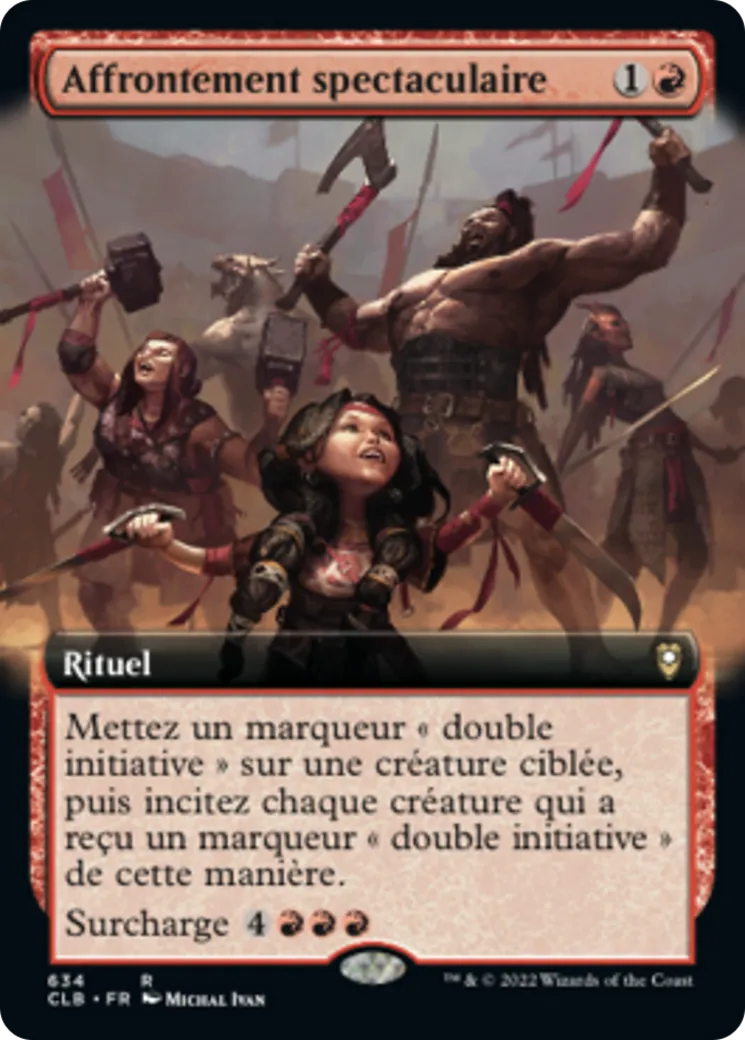Affrontement spectaculaire — Commander Legends: Battle for Baldur's Gate — Magic: The Gathering