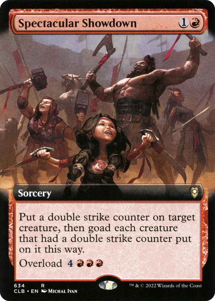 Affrontement spectaculaire — Commander Legends: Battle for Baldur's Gate — Magic: The Gathering