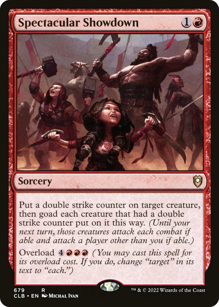 Spectacular Showdown — Commander Legends: Battle for Baldur's Gate — Magic: The Gathering