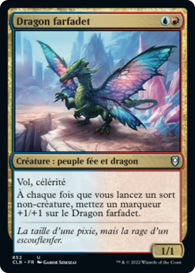 Dragon farfadet — Commander Legends: Battle for Baldur's Gate — Magic: The Gathering