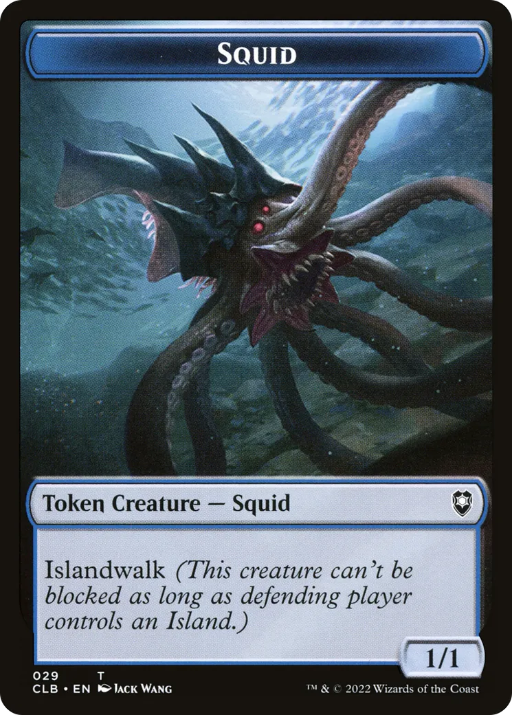 Squid — Commander Legends: Battle for Baldur's Gate — Magic: The Gathering