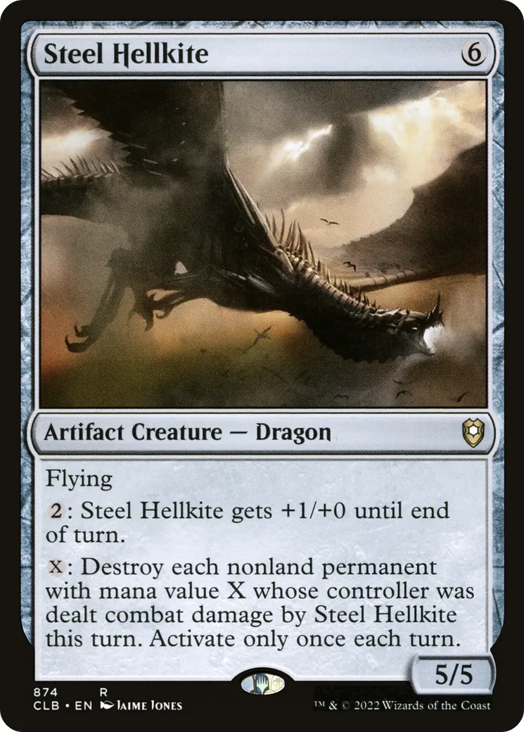 Escouflenfer d'acier — Commander Legends: Battle for Baldur's Gate — Magic: The Gathering