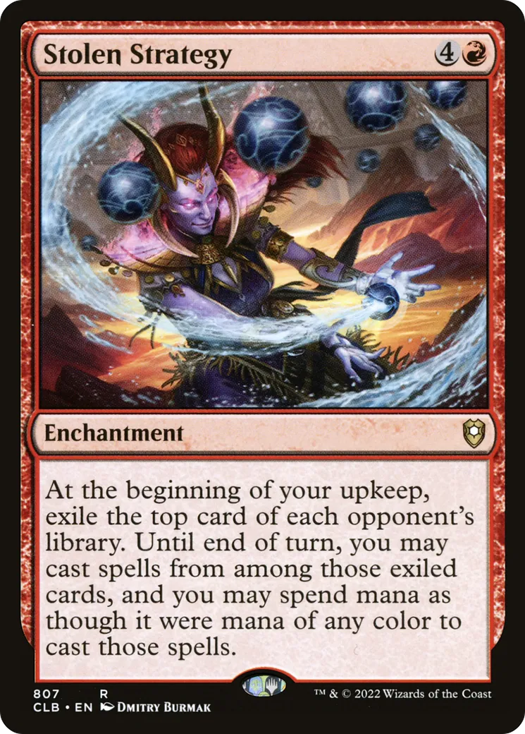 Stratégie volée — Commander Legends: Battle for Baldur's Gate — Magic: The Gathering