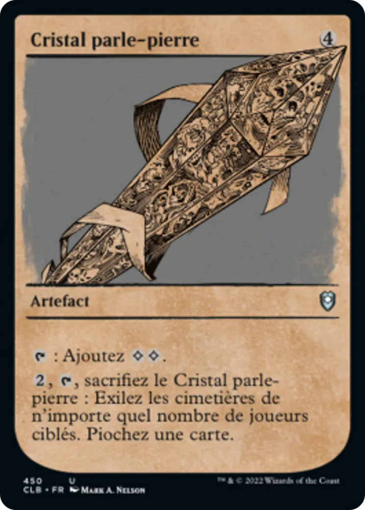 Cristal parle-pierre from Commander Legends: Battle for Baldur's Gate - Magic: The Gathering