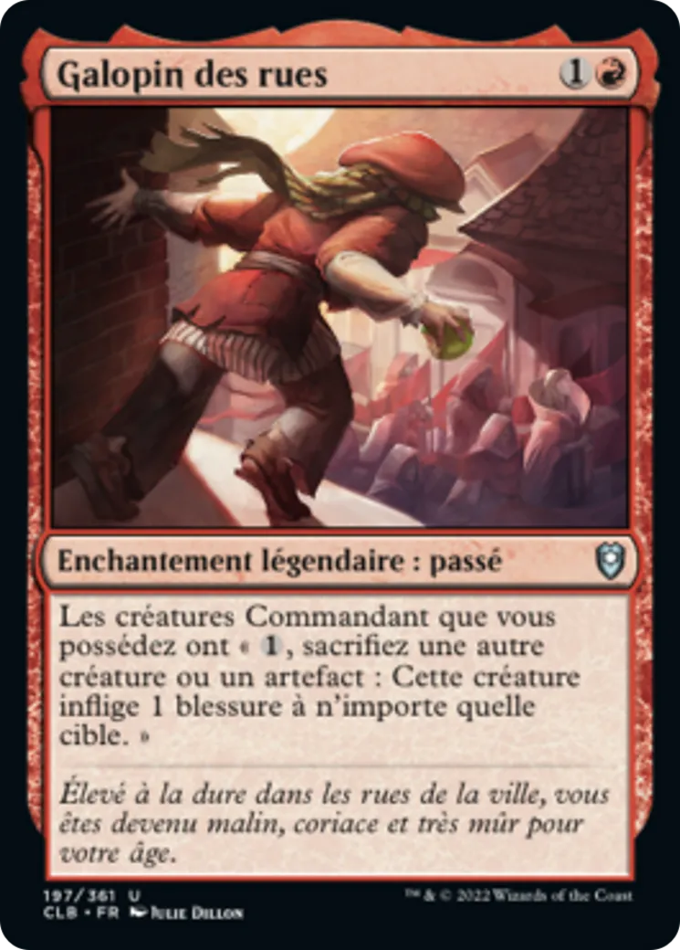 Galopin des rues — Commander Legends: Battle for Baldur's Gate — Magic: The Gathering