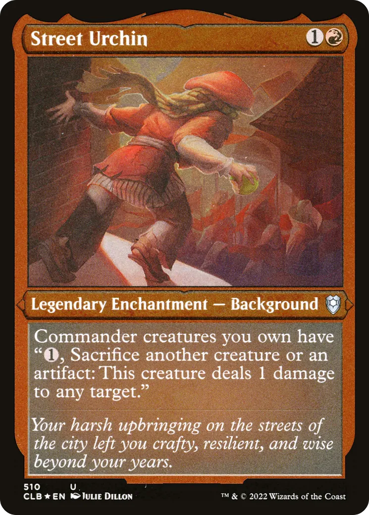 Galopin des rues — Commander Legends: Battle for Baldur's Gate — Magic: The Gathering