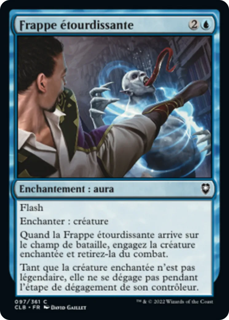 Frappe étourdissante — Commander Legends: Battle for Baldur's Gate — Magic: The Gathering