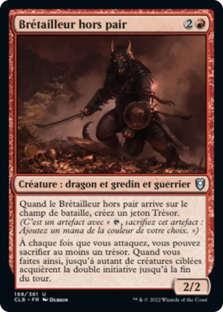 Brétailleur hors pair — Commander Legends: Battle for Baldur's Gate — Magic: The Gathering