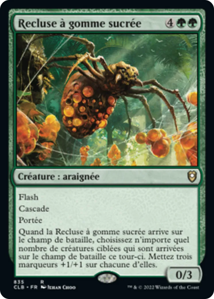 Recluse à gomme sucrée from Commander Legends: Battle for Baldur's Gate - Magic: The Gathering