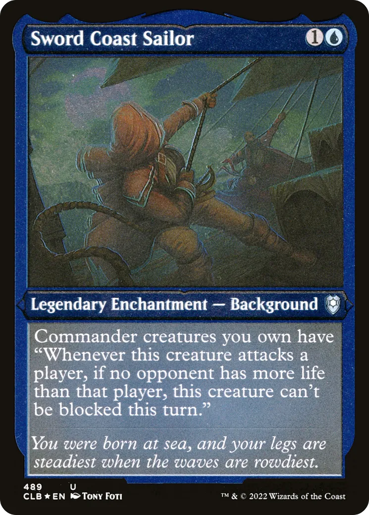 Sword Coast Sailor — Commander Legends: Battle for Baldur's Gate — Magic: The Gathering