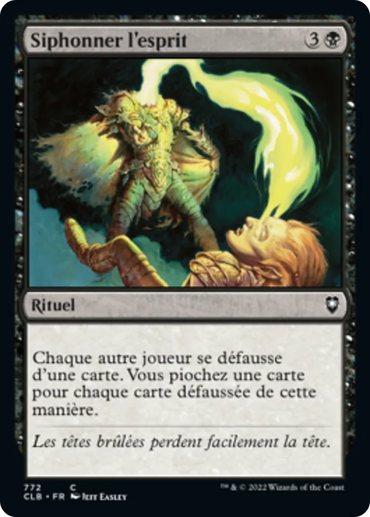Siphonner l'esprit — Commander Legends: Battle for Baldur's Gate — Magic: The Gathering