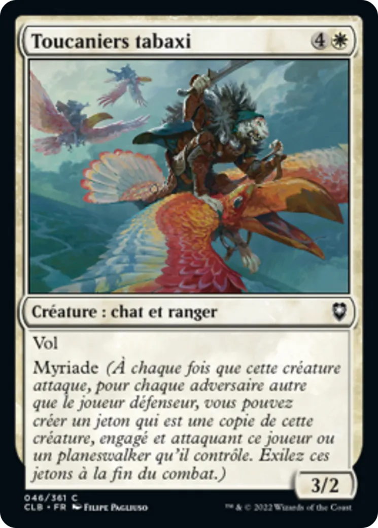 Toucaniers tabaxi — Commander Legends: Battle for Baldur's Gate — Magic: The Gathering