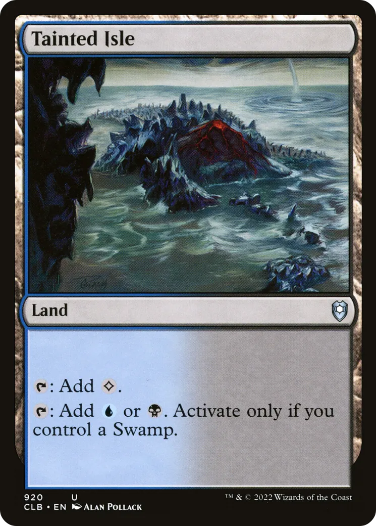 Tainted Isle — Commander Legends: Battle for Baldur's Gate — Magic: The Gathering