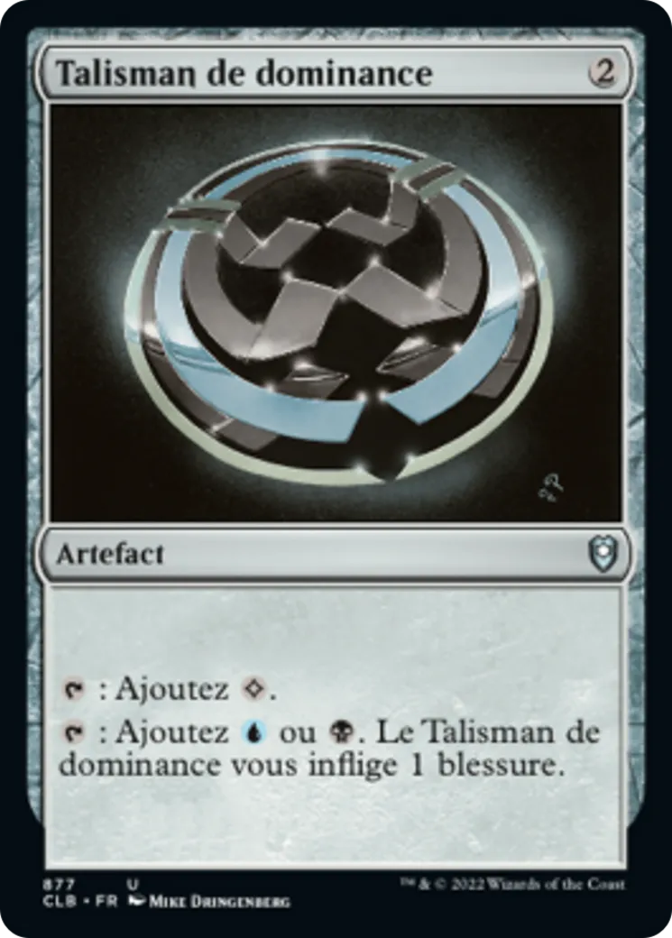 Talisman de dominance — Commander Legends: Battle for Baldur's Gate — Magic: The Gathering