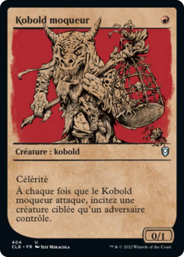 Kobold moqueur — Commander Legends: Battle for Baldur's Gate — Magic: The Gathering