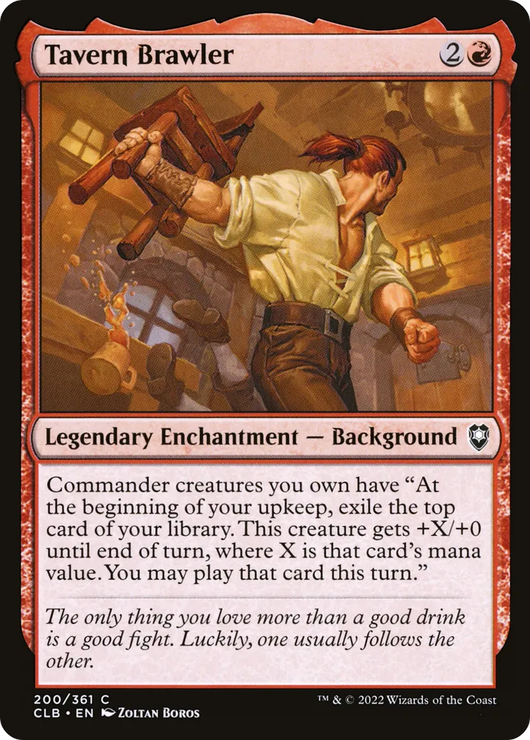 Bagarreur de taverne — Commander Legends: Battle for Baldur's Gate — Magic: The Gathering