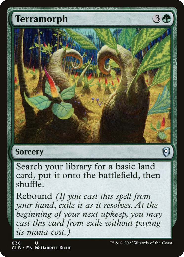 Terramorph from Commander Legends: Battle for Baldur's Gate - Magic: The Gathering