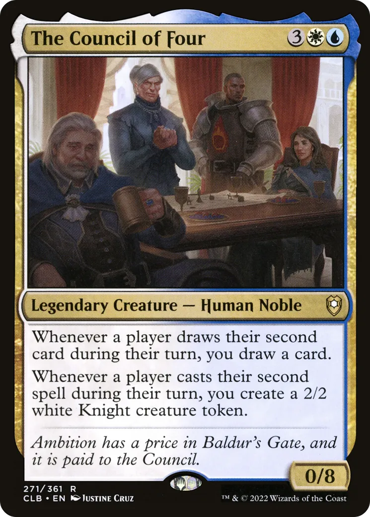 The Council of Four — Commander Legends: Battle for Baldur's Gate — Magic: The Gathering