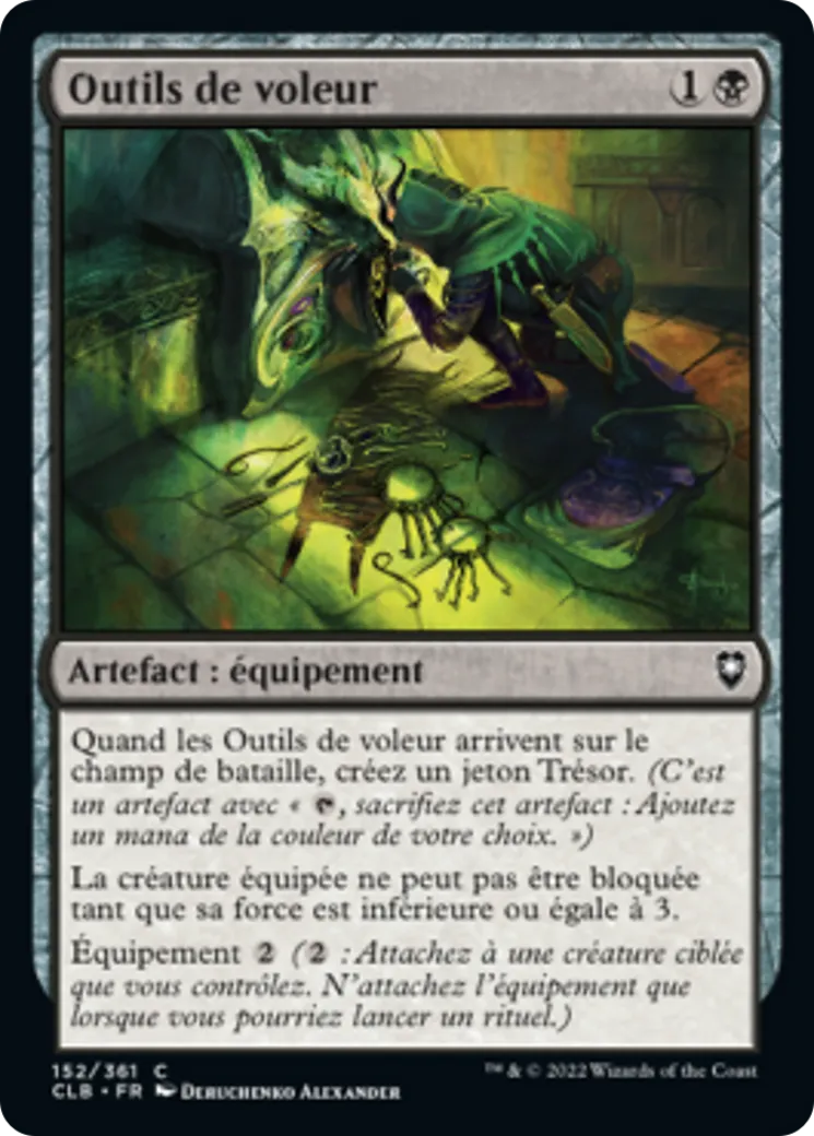 Outils de voleur — Commander Legends: Battle for Baldur's Gate — Magic: The Gathering