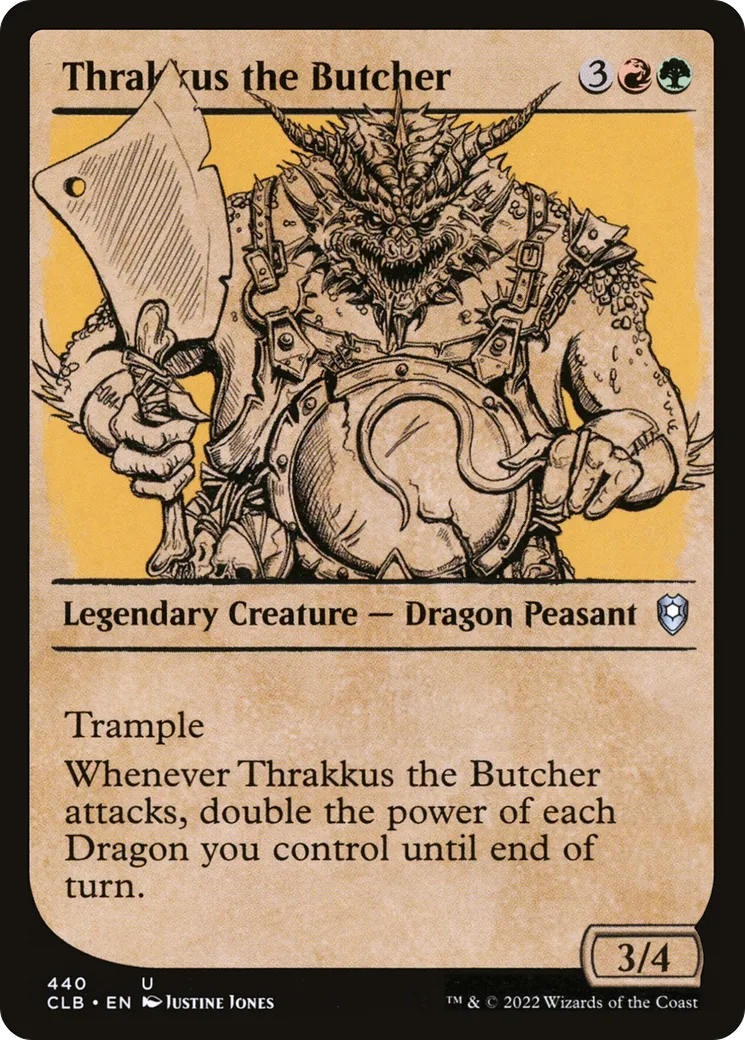 Thrakkus the Butcher — Commander Legends: Battle for Baldur's Gate — Magic: The Gathering