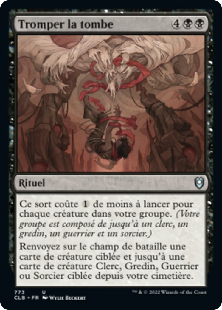 Tromper la tombe — Commander Legends: Battle for Baldur's Gate — Magic: The Gathering