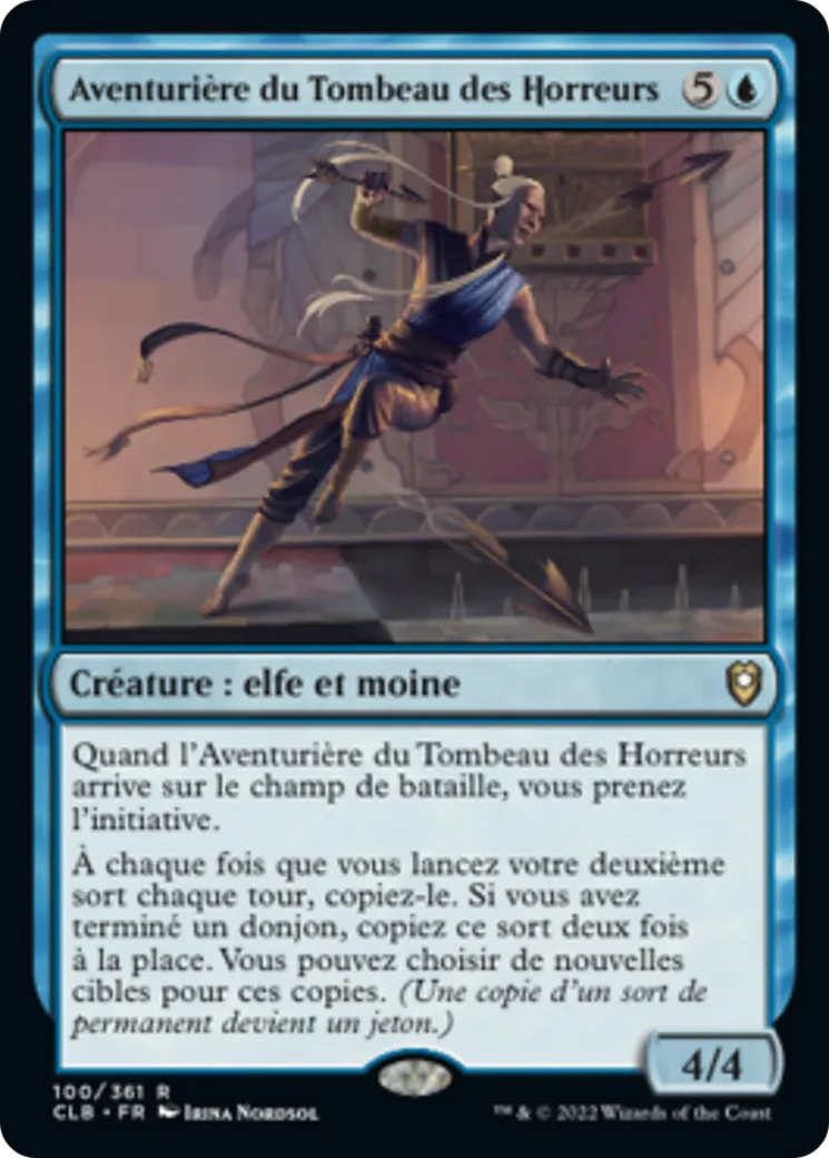 Aventurière du Tombeau des Horreurs — Commander Legends: Battle for Baldur's Gate — Magic: The Gathering