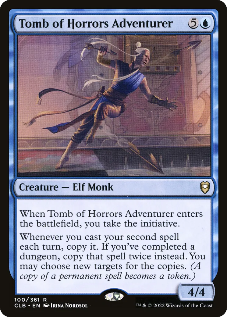 Tomb of Horrors Adventurer — Commander Legends: Battle for Baldur's Gate — Magic: The Gathering
