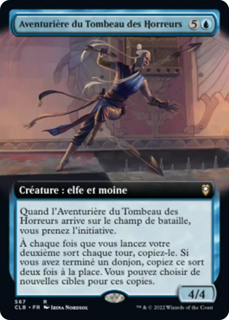 Aventurière du Tombeau des Horreurs — Commander Legends: Battle for Baldur's Gate — Magic: The Gathering