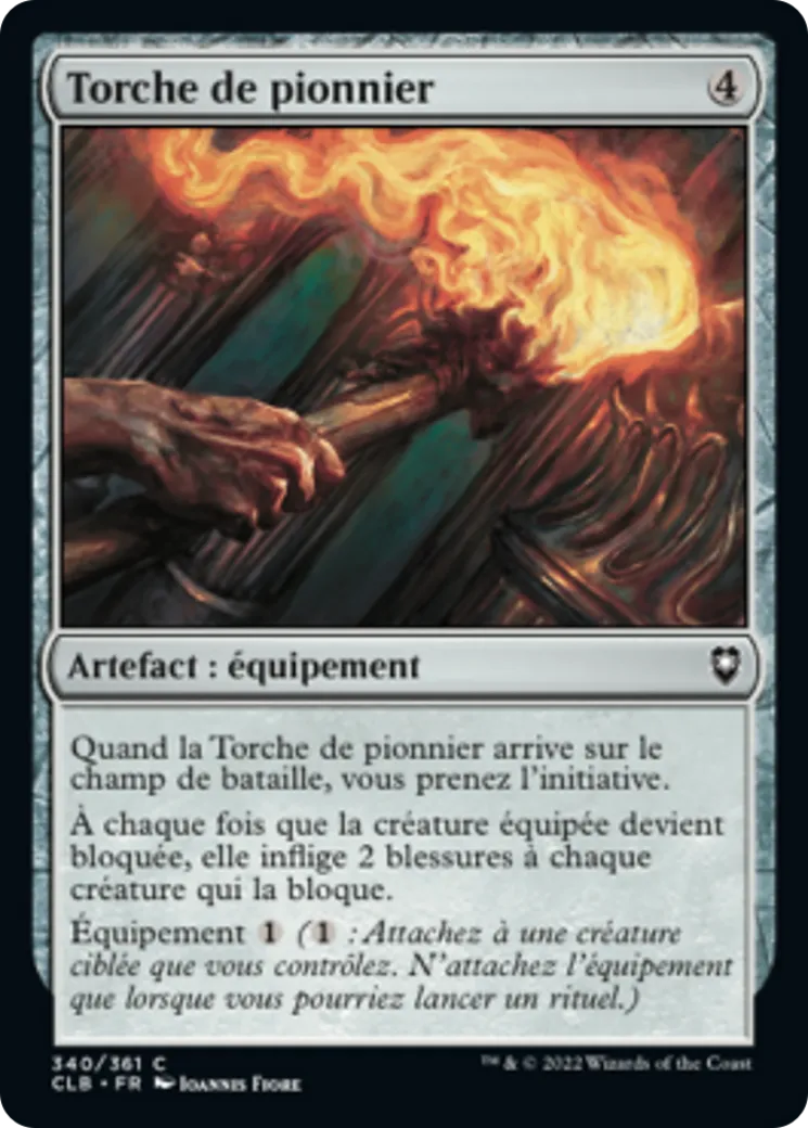 Torche de pionnier — Commander Legends: Battle for Baldur's Gate — Magic: The Gathering