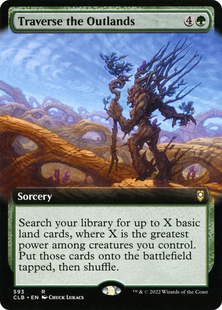 Traverse the Outlands — Commander Legends: Battle for Baldur's Gate — Magic: The Gathering