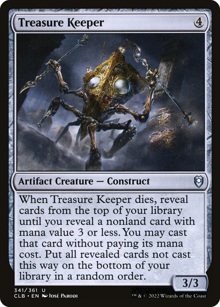 Treasure Keeper — Commander Legends: Battle for Baldur's Gate — Magic: The Gathering
