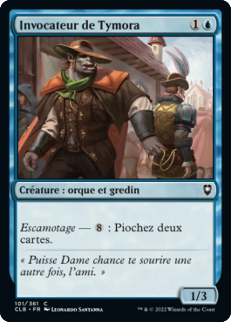 Invocateur de Tymora — Commander Legends: Battle for Baldur's Gate — Magic: The Gathering