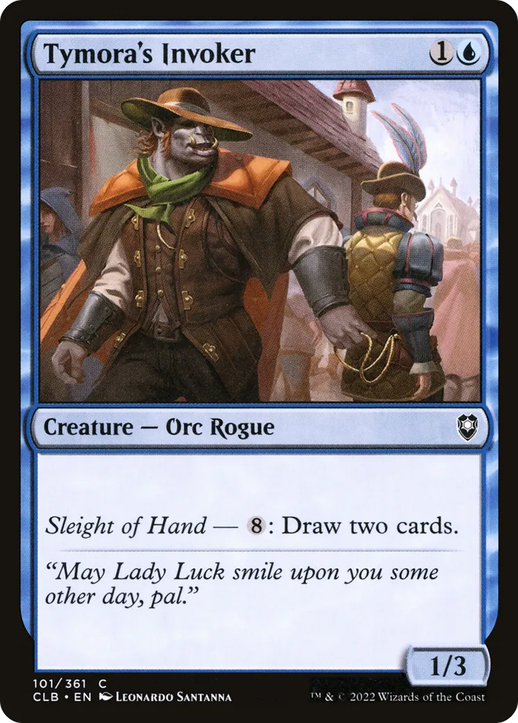 Invocateur de Tymora — Commander Legends: Battle for Baldur's Gate — Magic: The Gathering