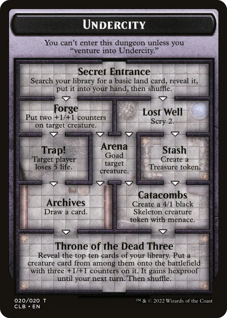 Undercity // The Initiative from Commander Legends: Battle for Baldur's Gate - Magic: The Gathering