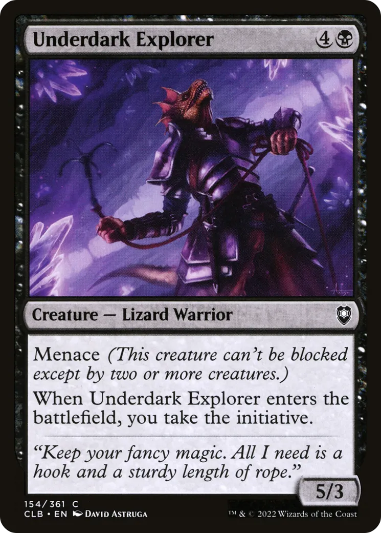 Underdark Explorer from Commander Legends: Battle for Baldur's Gate - Magic: The Gathering