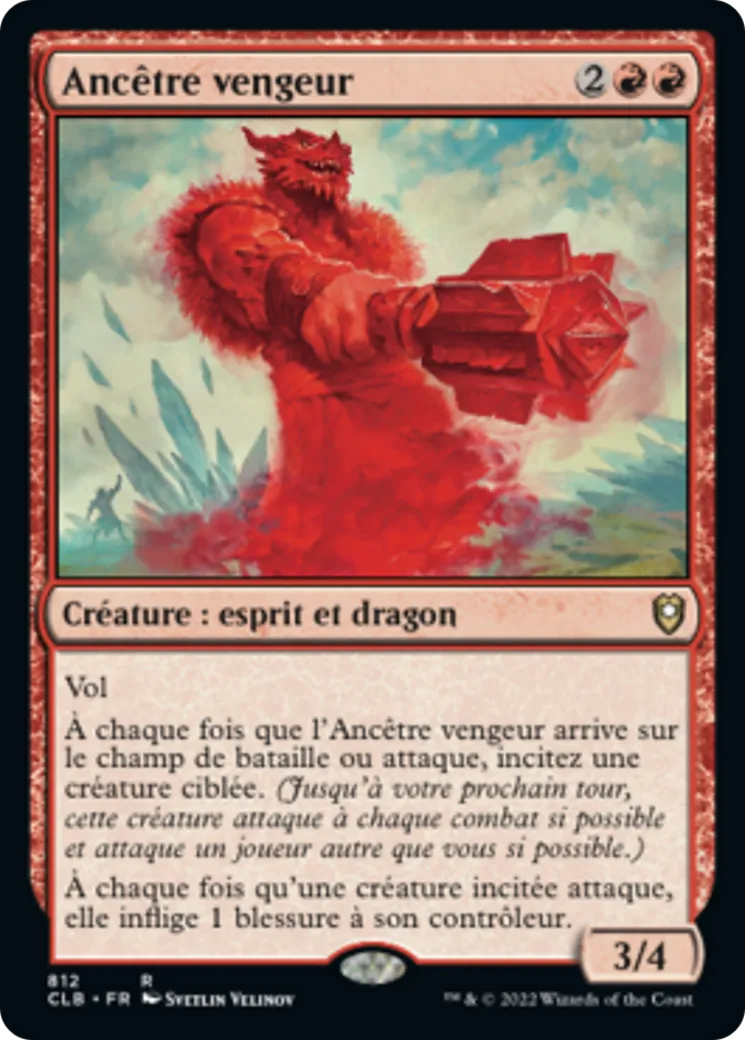 Ancêtre vengeur — Commander Legends: Battle for Baldur's Gate — Magic: The Gathering