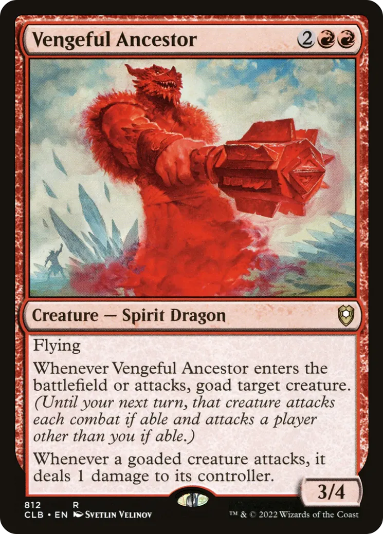 Vengeful Ancestor — Commander Legends: Battle for Baldur's Gate — Magic: The Gathering