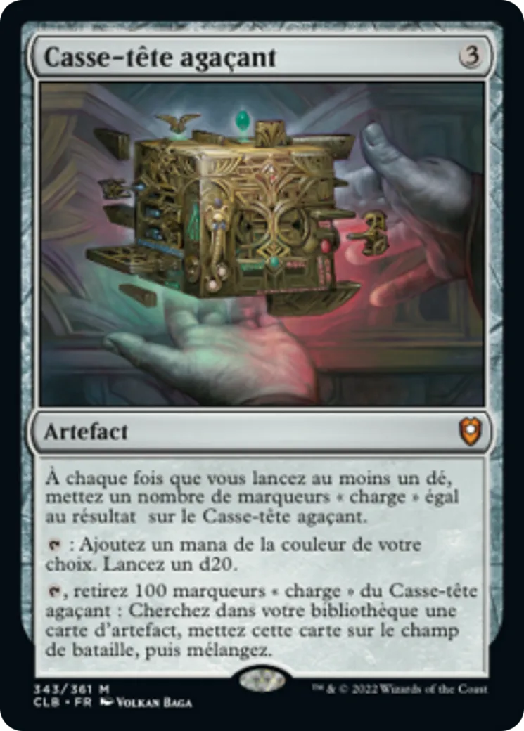 Casse-tête agaçant — Commander Legends: Battle for Baldur's Gate — Magic: The Gathering
