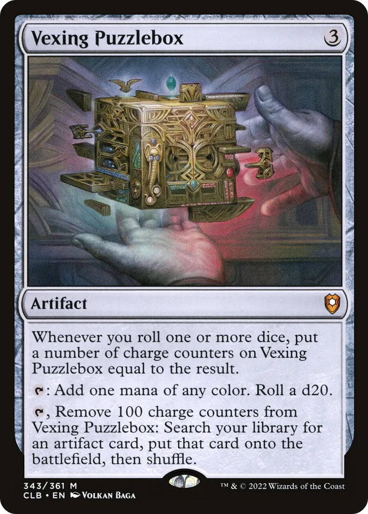 Vexing Puzzlebox — Commander Legends: Battle for Baldur's Gate — Magic: The Gathering