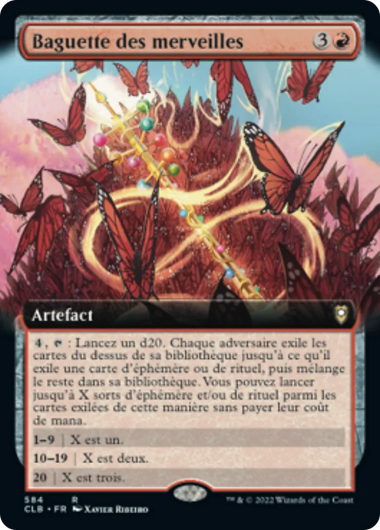Baguette des merveilles — Commander Legends: Battle for Baldur's Gate — Magic: The Gathering