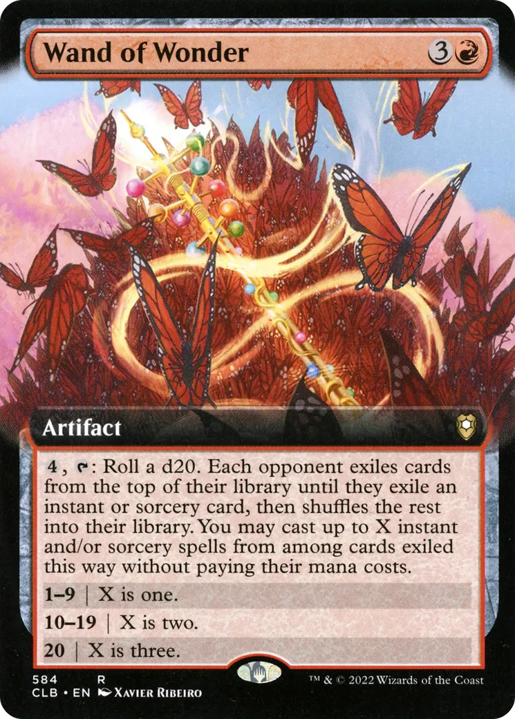 Baguette des merveilles — Commander Legends: Battle for Baldur's Gate — Magic: The Gathering