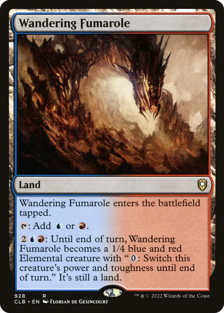 Wandering Fumarole — Commander Legends: Battle for Baldur's Gate — Magic: The Gathering