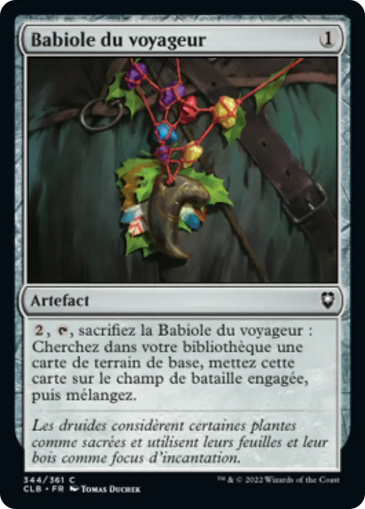 Babiole du voyageur from Commander Legends: Battle for Baldur's Gate - Magic: The Gathering