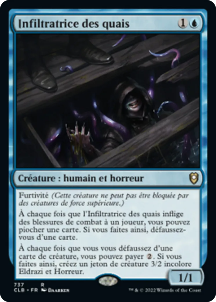 Infiltratrice des quais — Commander Legends: Battle for Baldur's Gate — Magic: The Gathering
