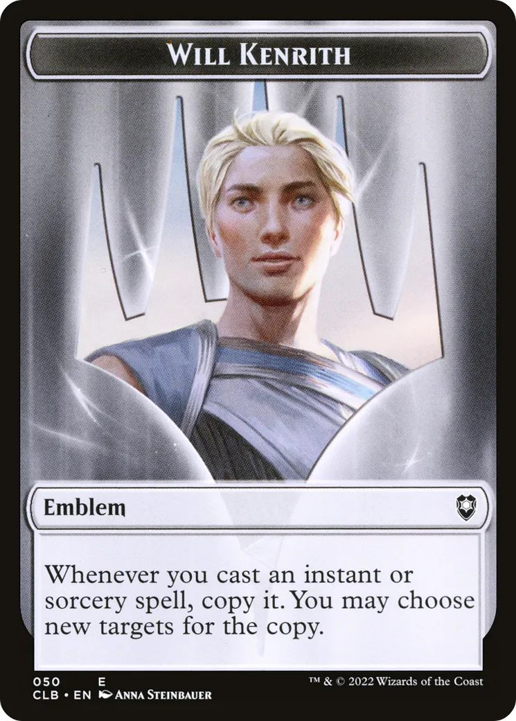Will Kenrith Emblem — Commander Legends: Battle for Baldur's Gate — Magic: The Gathering
