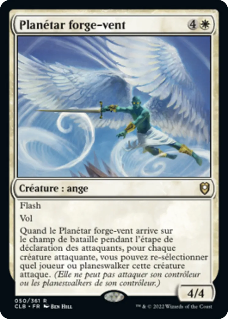 Planétar forge-vent — Commander Legends: Battle for Baldur's Gate — Magic: The Gathering